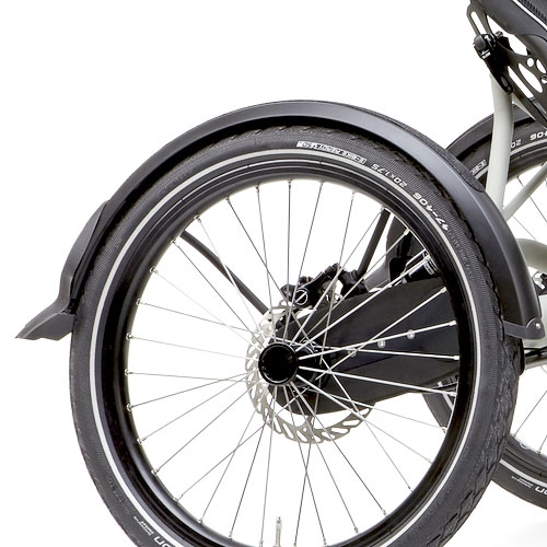 Schutzbleche – für Rahmenfederung – v+h – schwarz matt – hinten 65 mm Schutzbleche – für Rahmenfederung – v+h – schwarz matt – hinten 65 mm
