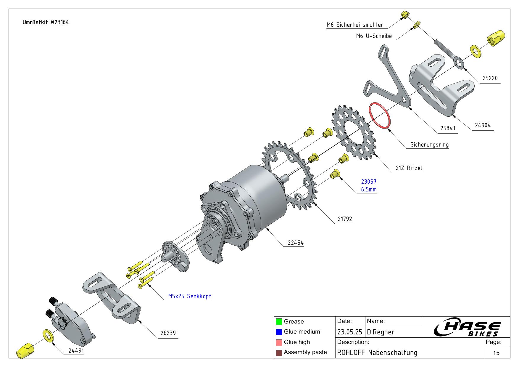 Rohoff Nabenschaltung