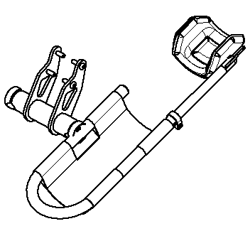 Einseitige Beinablage - link / rechts - Kettwiesel ONE