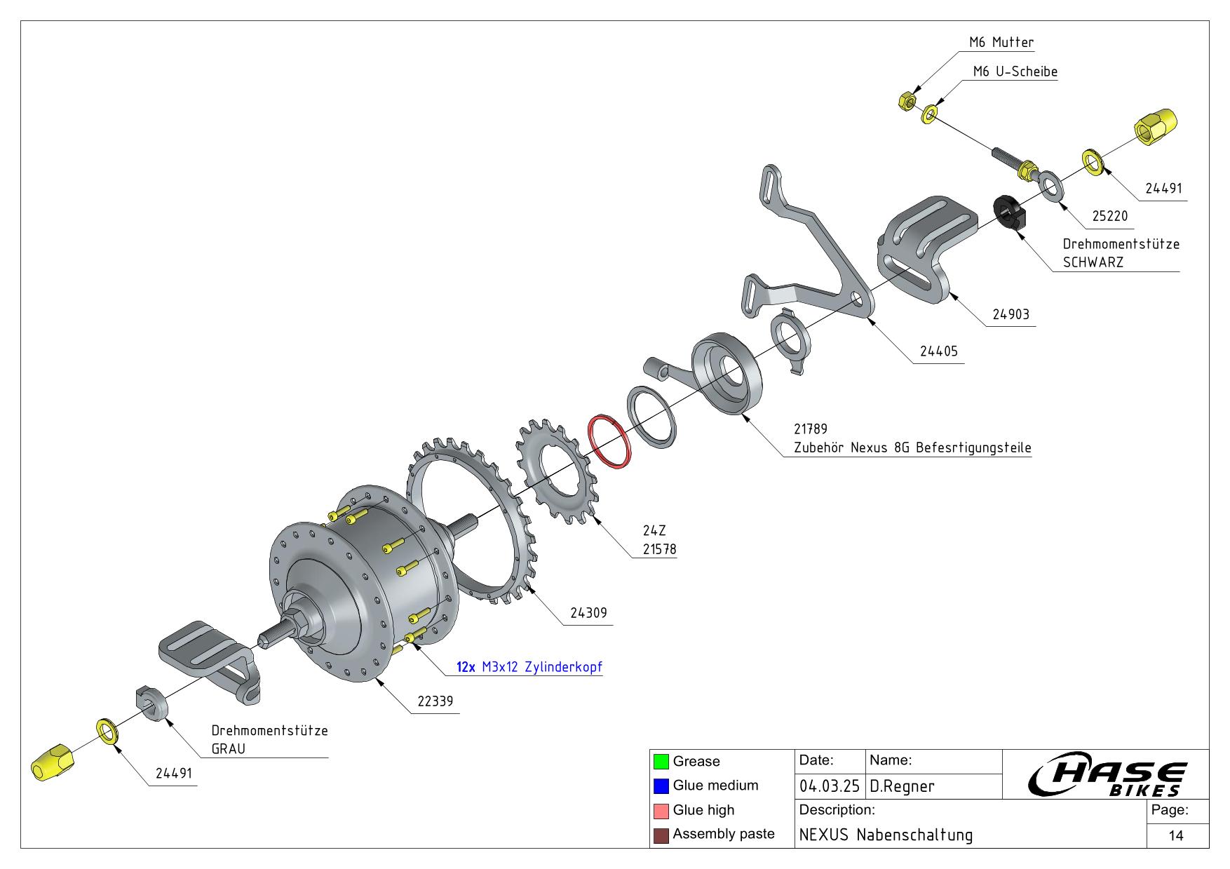 Nexus Nabenschaltung