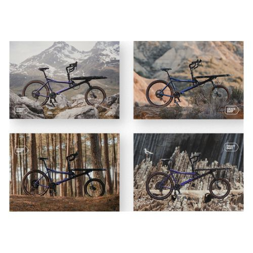 Postkarten „GRAVIT DUST“, 4er Set