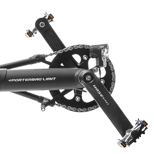 Crankset voor – 165 mm Crankset voor – 165 mm