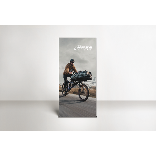 Rahmen groß Bodenaufsteller beleuchtet Hochformat