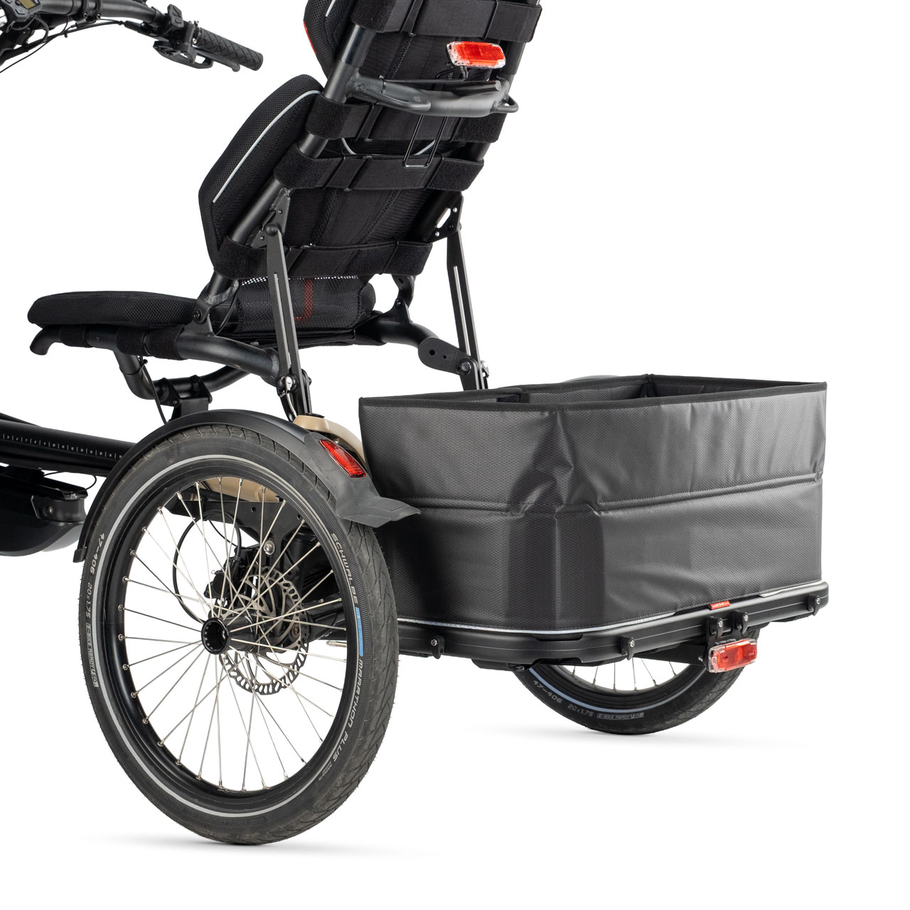 Ab 2026 verfügbar - Cargo Rack für Kettwiesel ONE, 32x65cm Ladefläche, max Zuladung 30 kg,