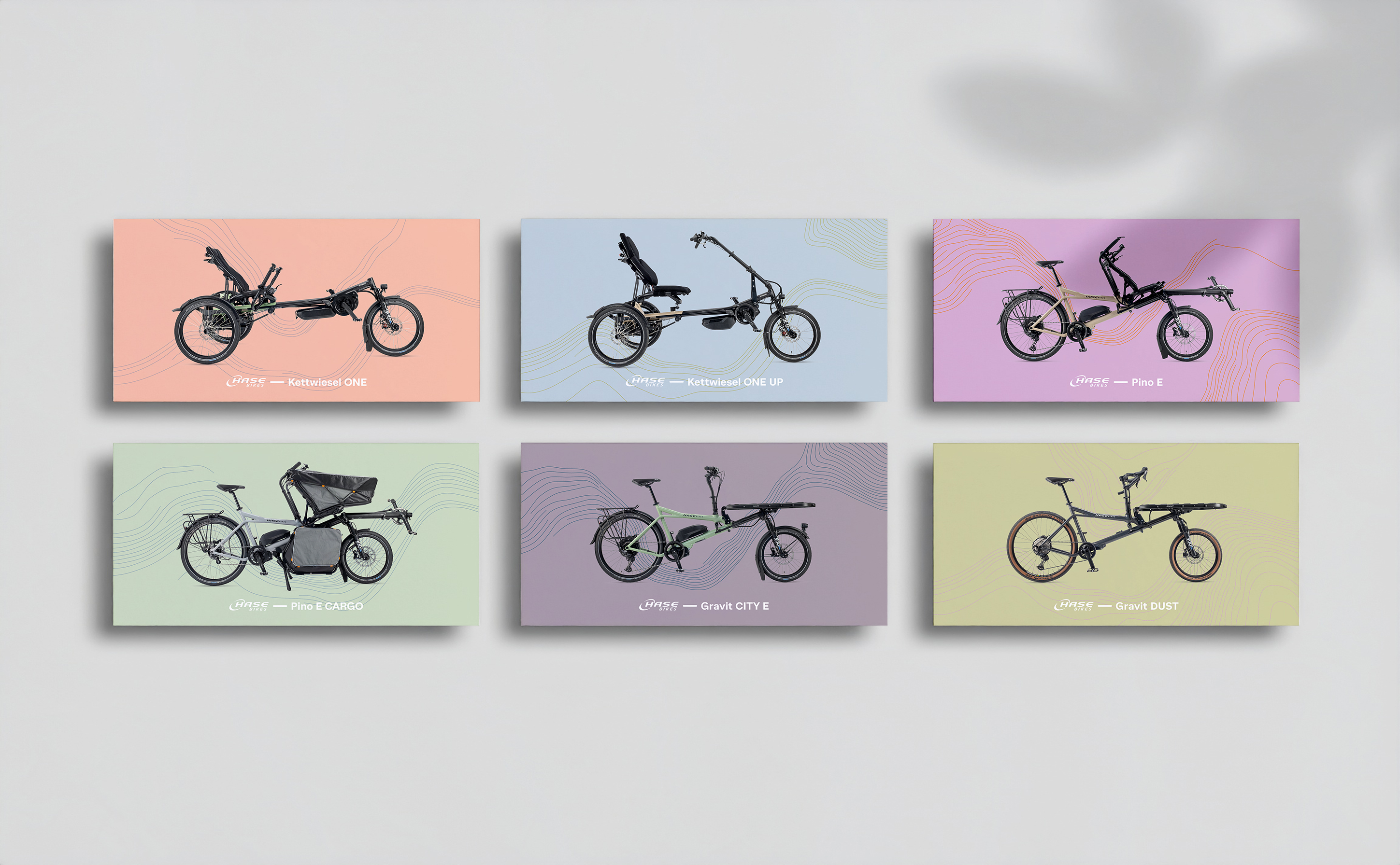 Postkarte Kettwiesel ONE + ONE UP (PLUS)