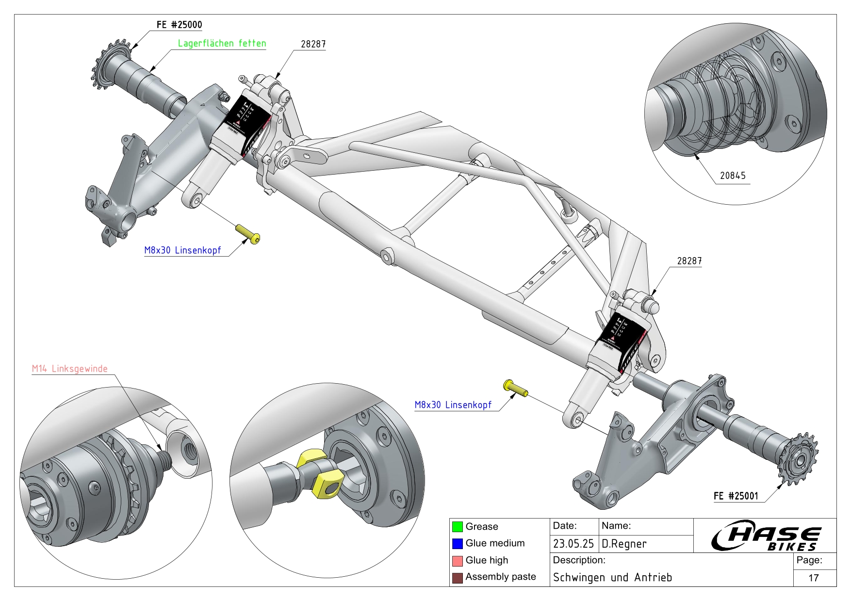 Schwingenund Antrieb