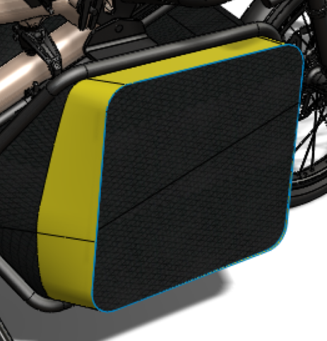 Lastentasche Cargo Rack