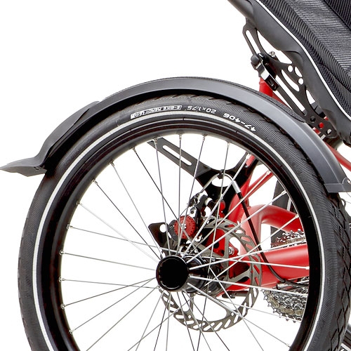 Schutzbleche – vorne und hinten – schwarz matt – hinten 53 mm breit Schutzbleche – vorne und hinten – schwarz matt – hinten 53 mm breit