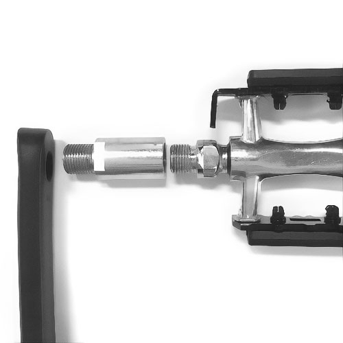 Pedalachsverlängerung – 30 mm – rechts Pedalachsverlängerung – 30 mm – rechts