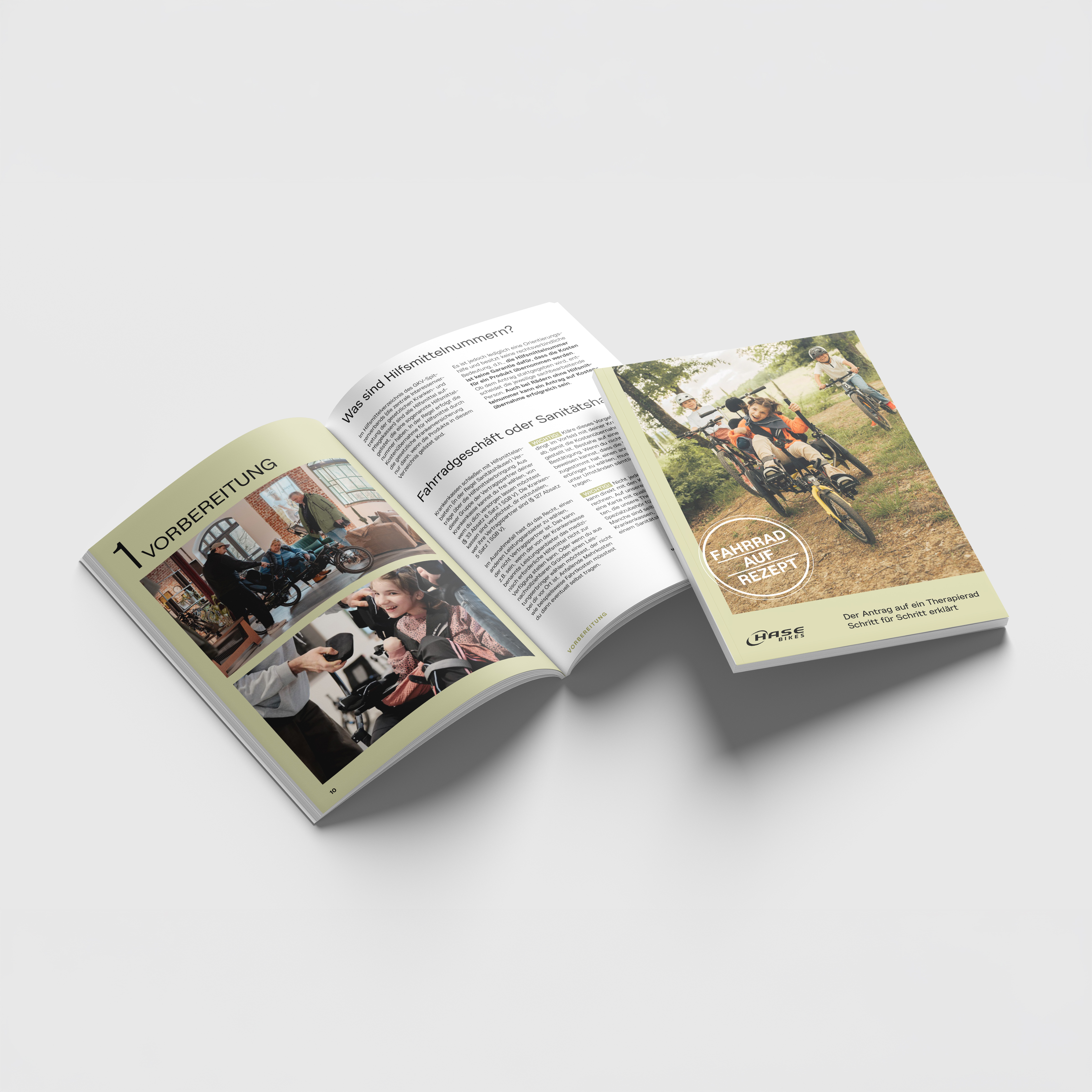 Fahrrad auf Rezept - Katalog / Ratgeberbroschüre (DE)