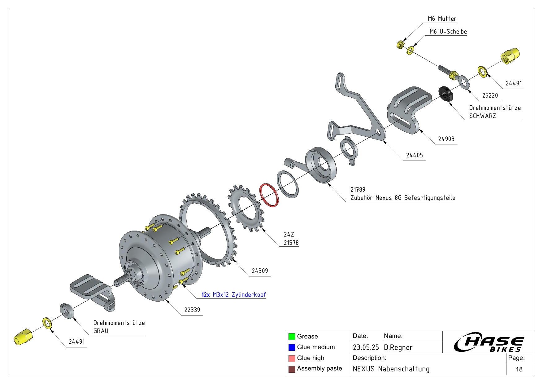 Nexus Nabenschaltung