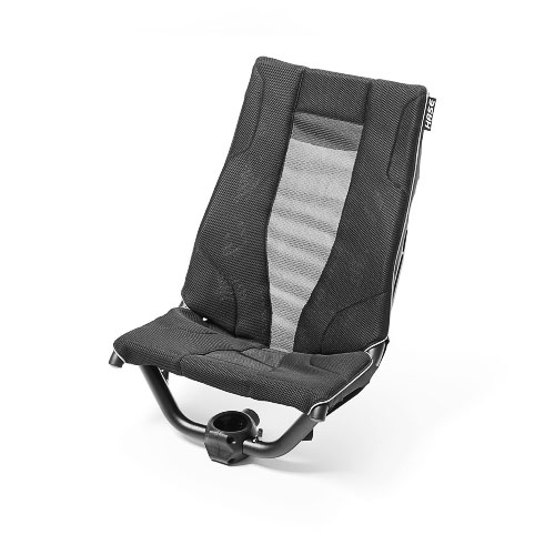 Sitz mit 3D Sitzbezug – Streben schwarz matt Sitz mit 3D Sitzbezug – Streben schwarz matt