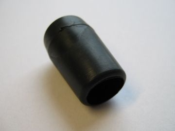 Kappe (Fuß) 14mm für Rundrohr / schwarz PVC (Pino)